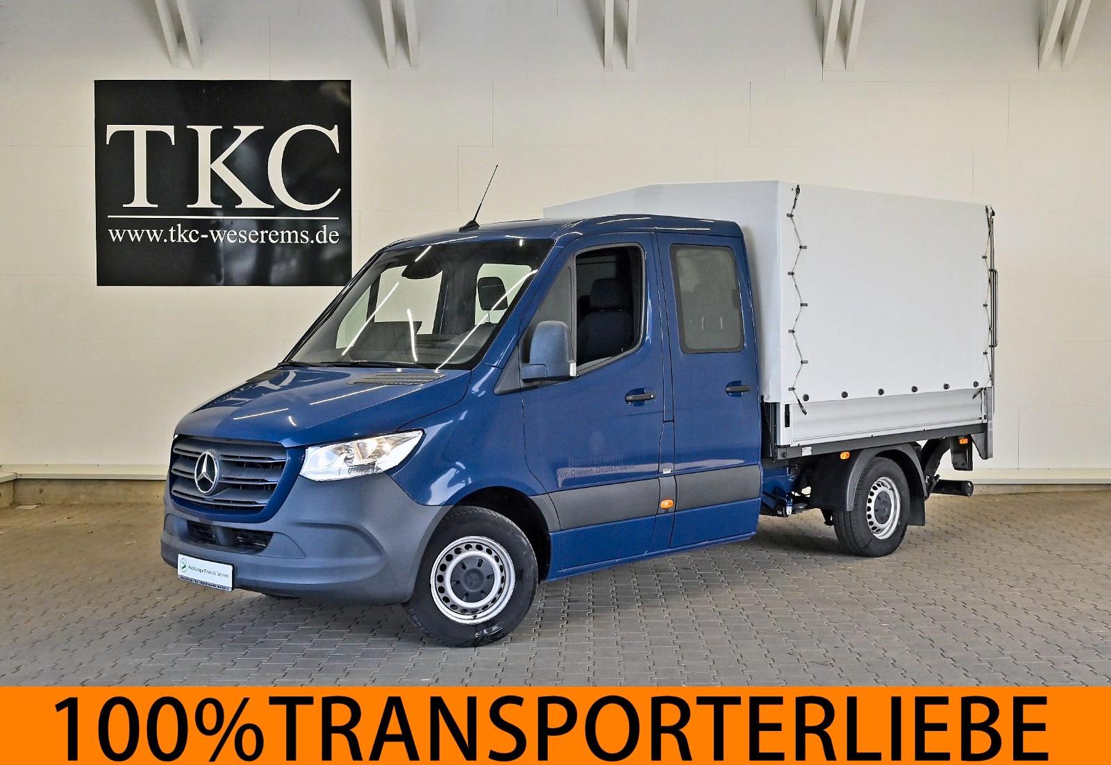 Mercedes-Benz Sprinter 314 Doka Pritsche Plane LBW AHK Klima
