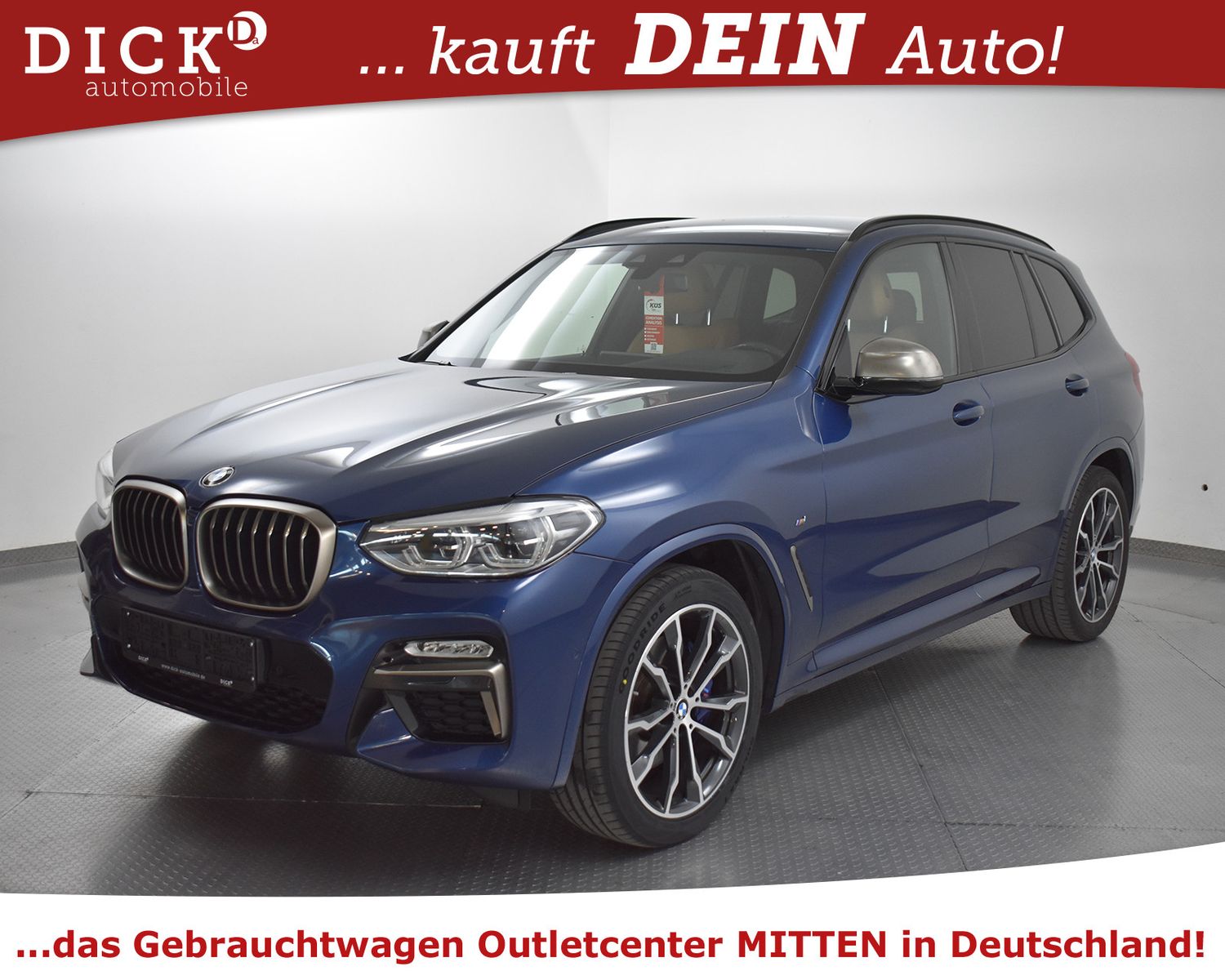 BMW X3 M40d SHADO+MEMO+STNDHZ+HEAD+H&K+KAMER+LED+20" - Image 3
