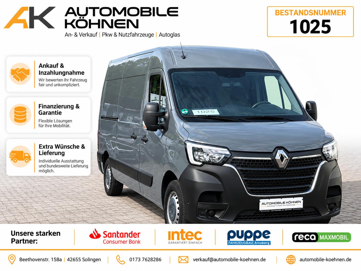 Renault Master L2H2 2x VORHANDEN / KLIMA / REGAL / LED