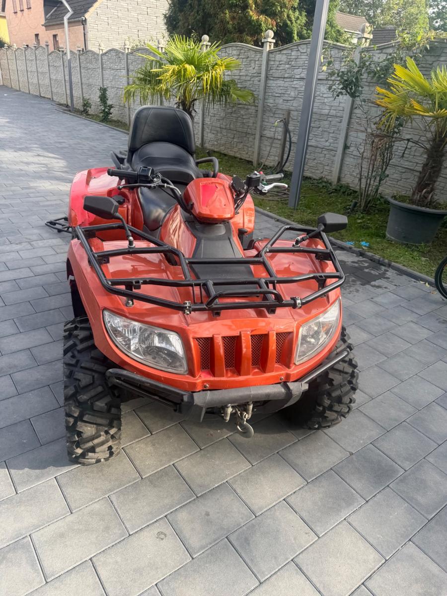 Arctic Cat 650 2009 — вигляд ззаду