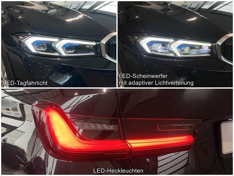BMW 318d Touring Curved Pano SportS Kam H&K HUD ACC foto 13