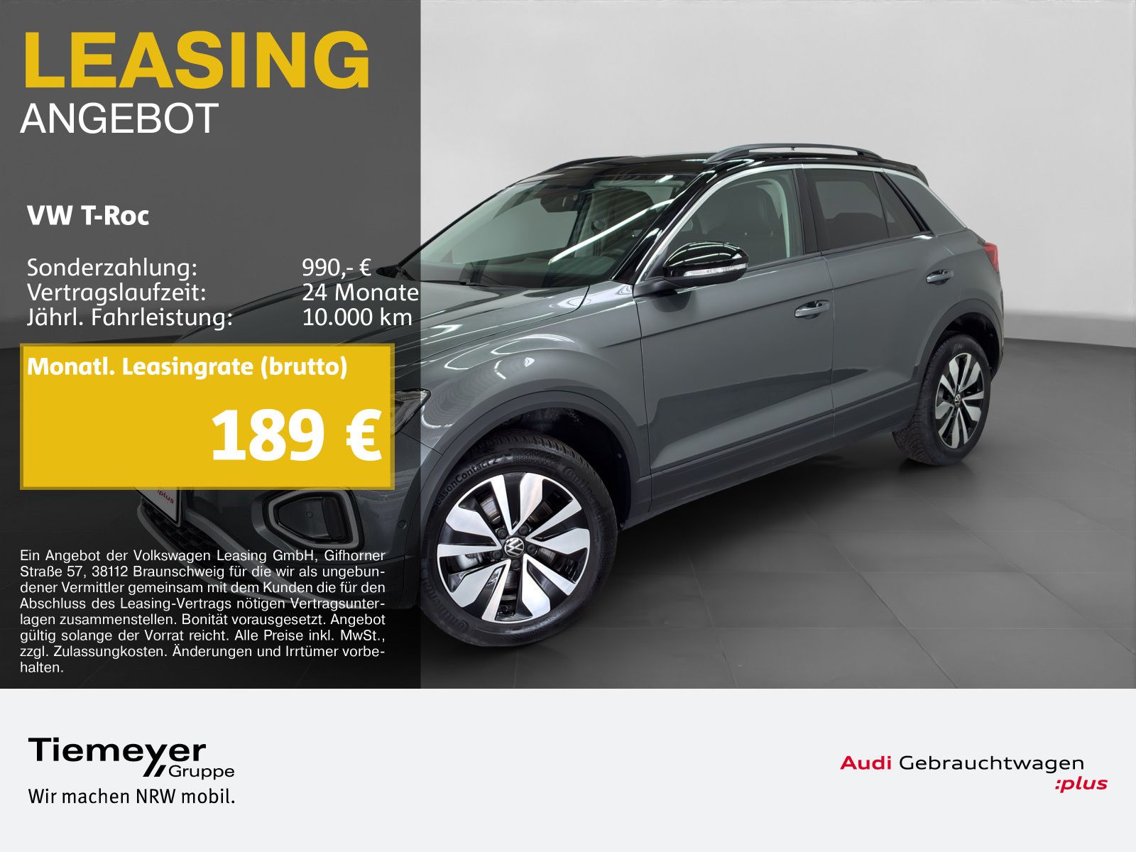 Volkswagen T-Roc 2.0 TDI DSG GOAL AHK NAVI KAMERA SITZHZ