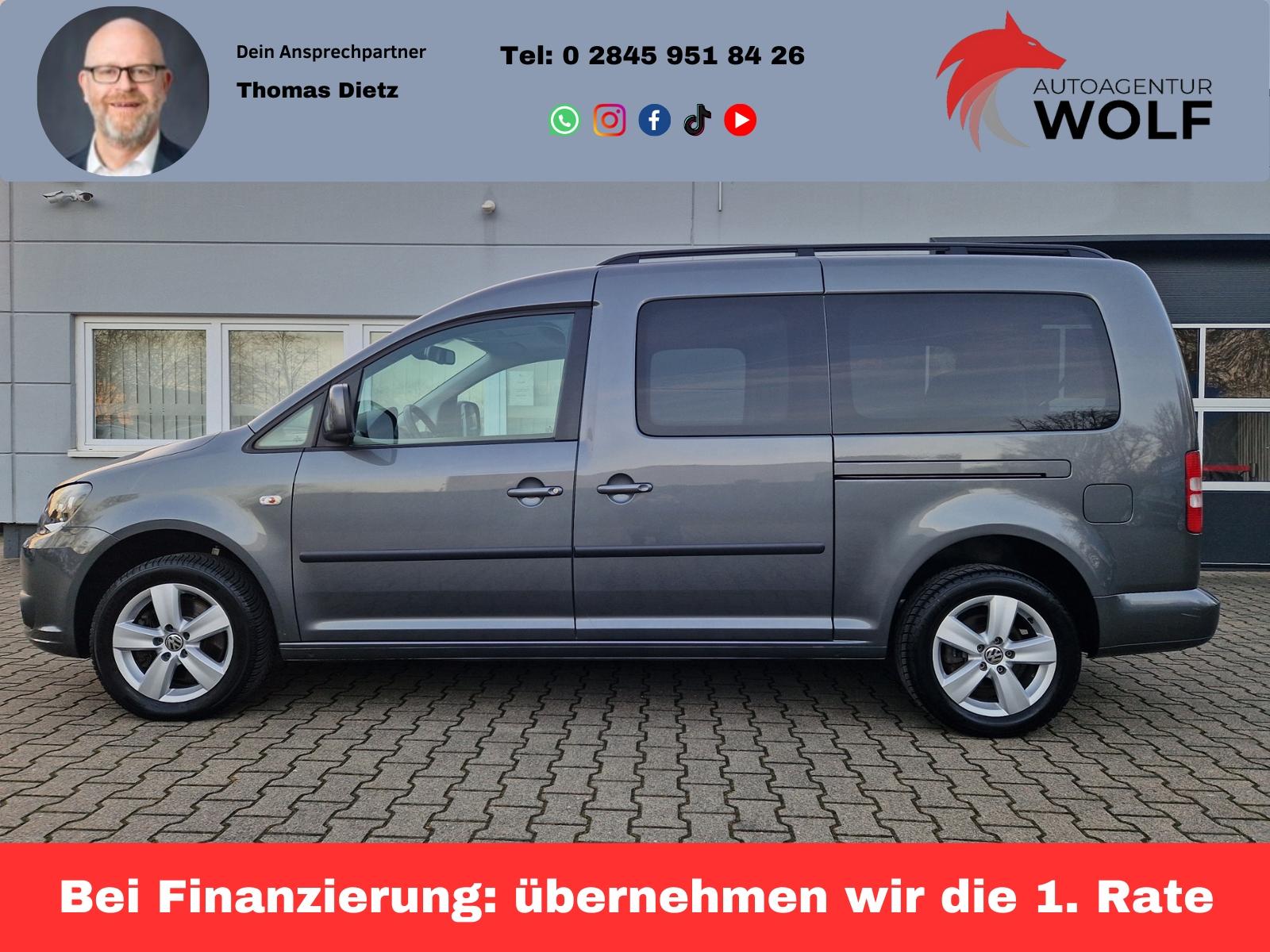 Volkswagen Caddy Maxi Comfortline*DSG*NAVI*PDC*7-SITZER*