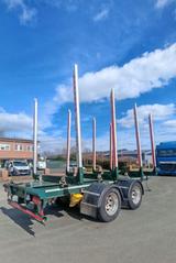 Andere JANZEN, Tandem Anhänger für Rundholz Transport - LKW Tandemanhänger