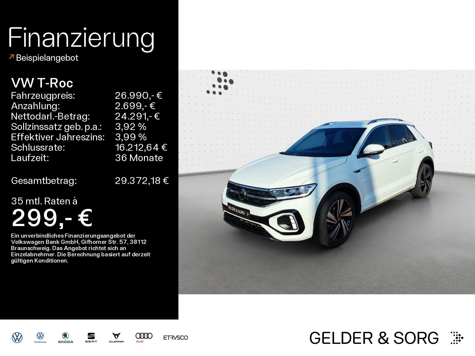 Volkswagen T-Roc R-Line 1.5 TSI RFK*DAB+*AHK*ACC*Digital