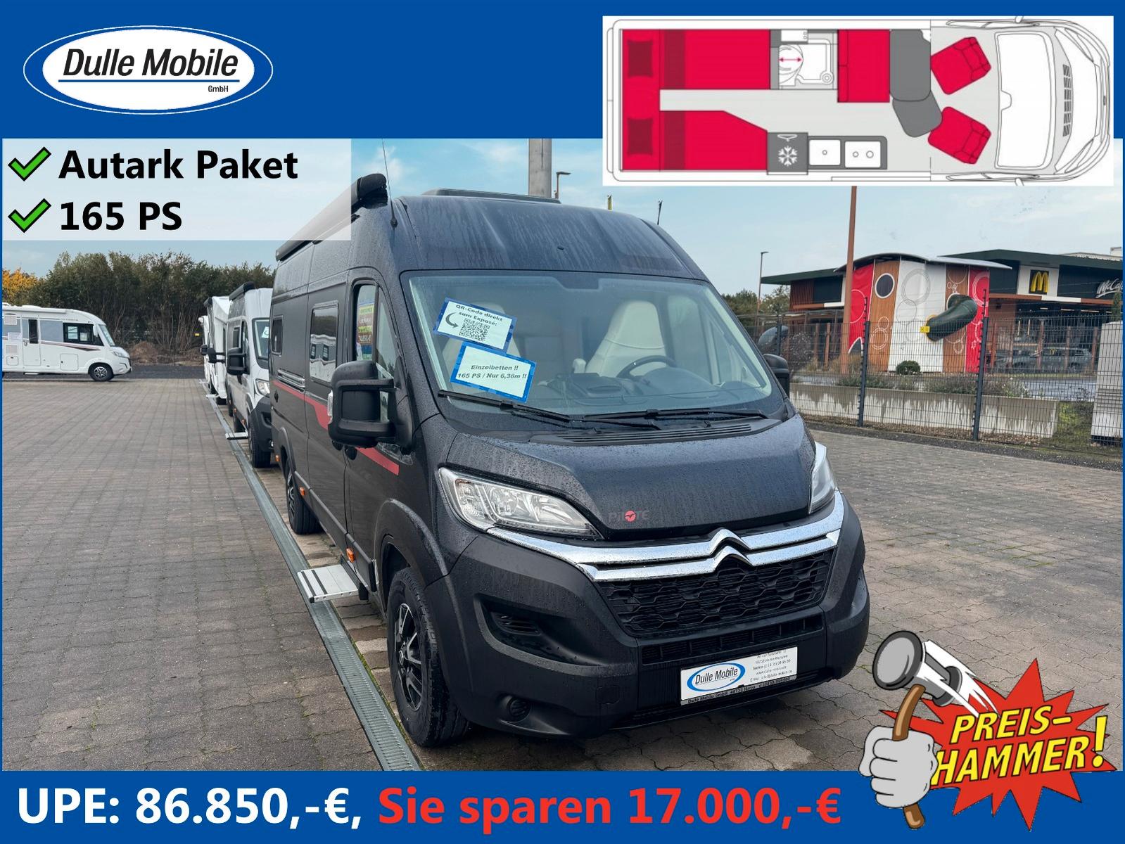 Pilote V 630 J * EINZELBETTEN / NUR 6,36M LANG *