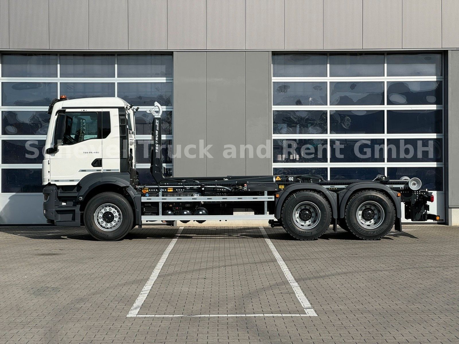Fahrzeugabbildung MAN TGS 26.480 6x4 MEILLER 21.65 Fernfunk.