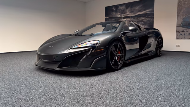 McLaren 675LT Spider STORM GREY - CARBON - LIFT - 2.HD