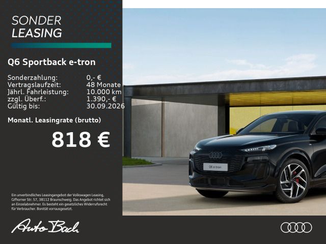 Audi Q6 Sportback e-tron S line quattro  Luftfwk. / H imagem 2