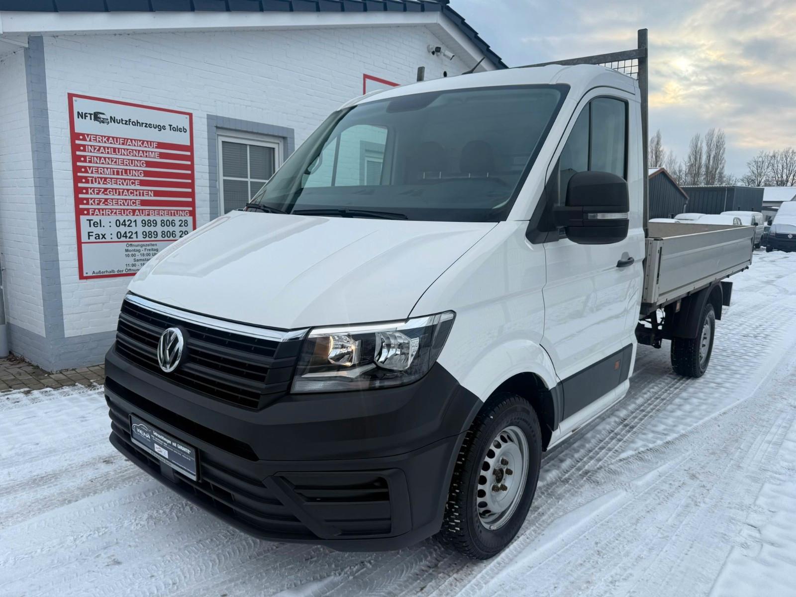 Volkswagen Crafter Pritsche 35   MR /1HAND/KLIMA/LEDER/AHK