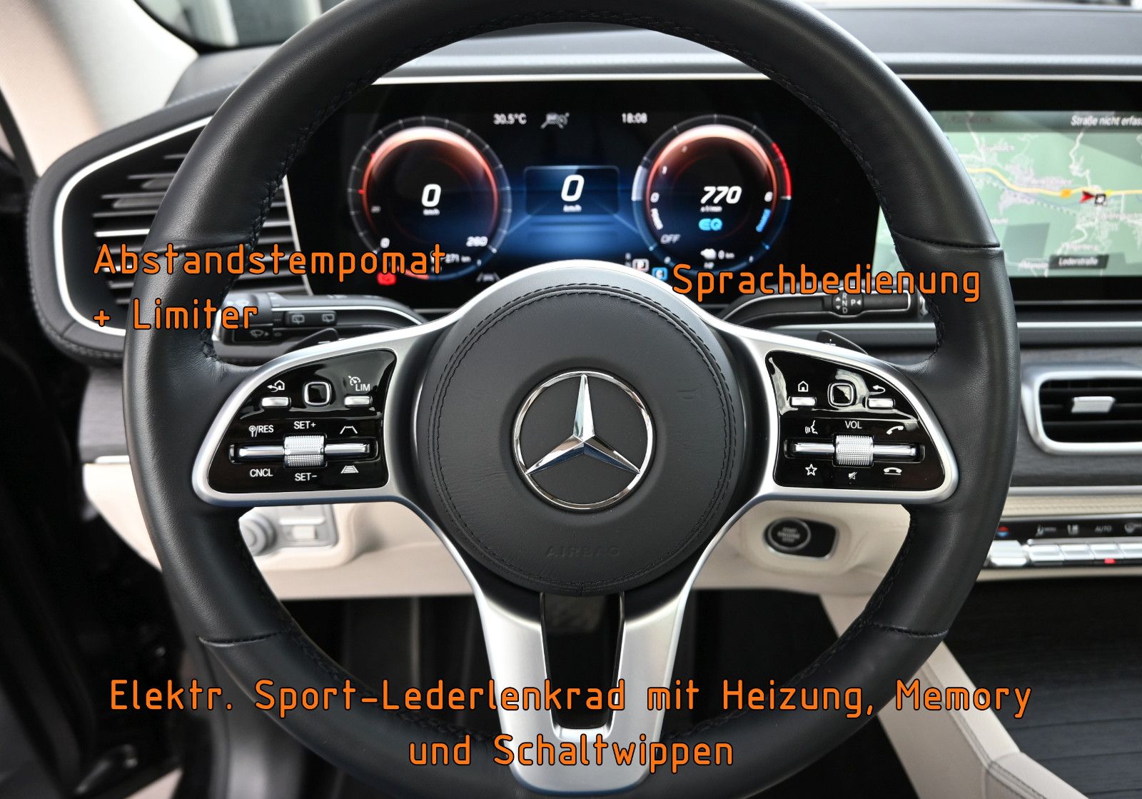Fahrzeugabbildung Mercedes-Benz GLE 350 de 4MAT. AMG LINE °NIGHT°UVP 110.015€°