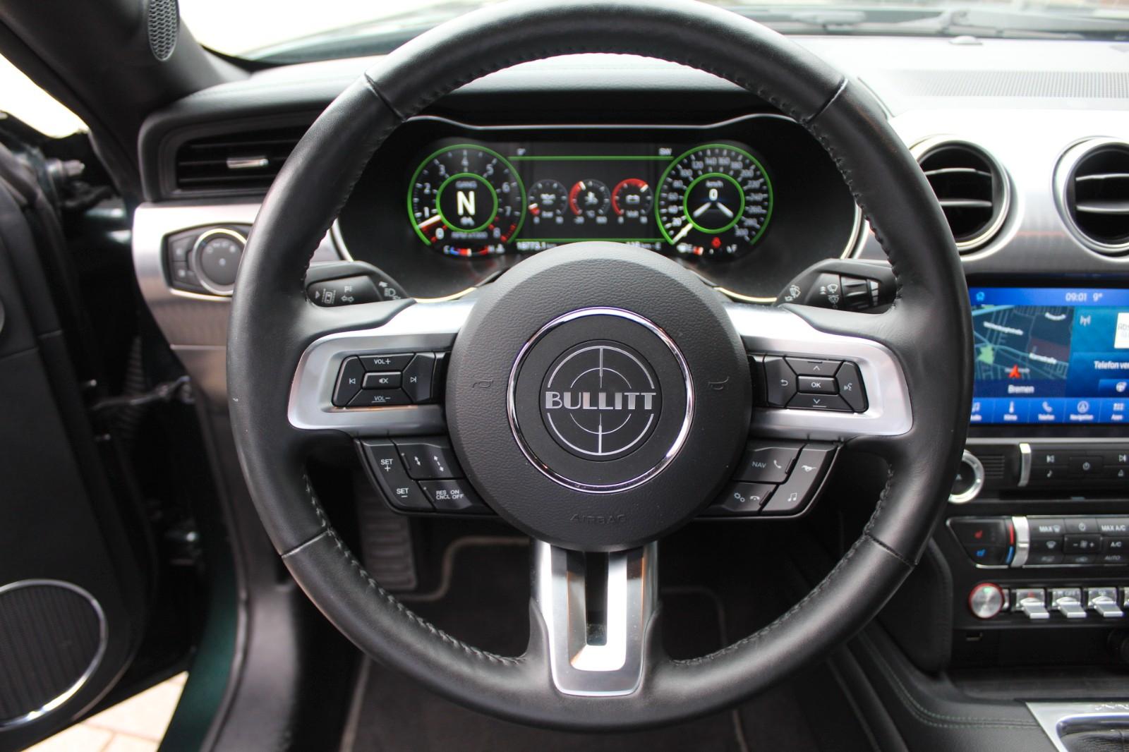 Ford Mustang Bullitt Fastback, 5.0L. - Unfallfrei