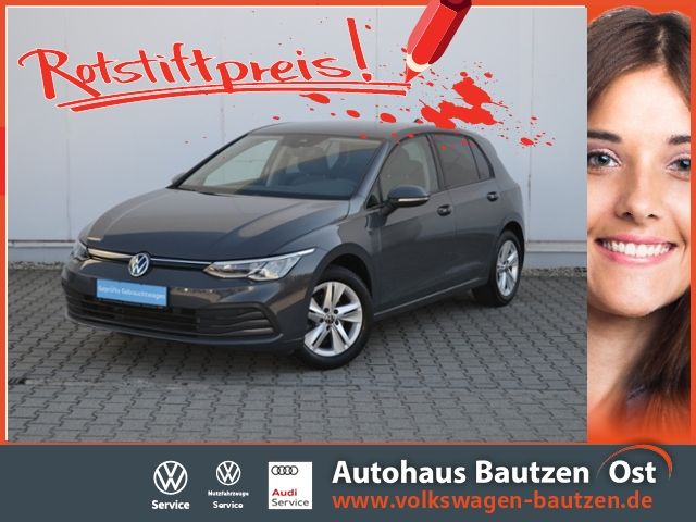 Golf VIII 1.5 TSI Life LED/NAVI-PRO+VZE/16-ZOLL/