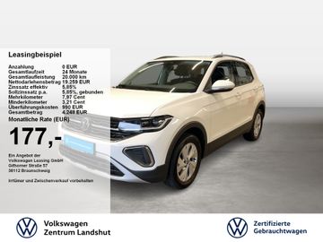 Volkswagen Leasingangebot: Volkswagen T-CROSS Life 1.0 TSI 2xKlima ACC Fernlichtass.