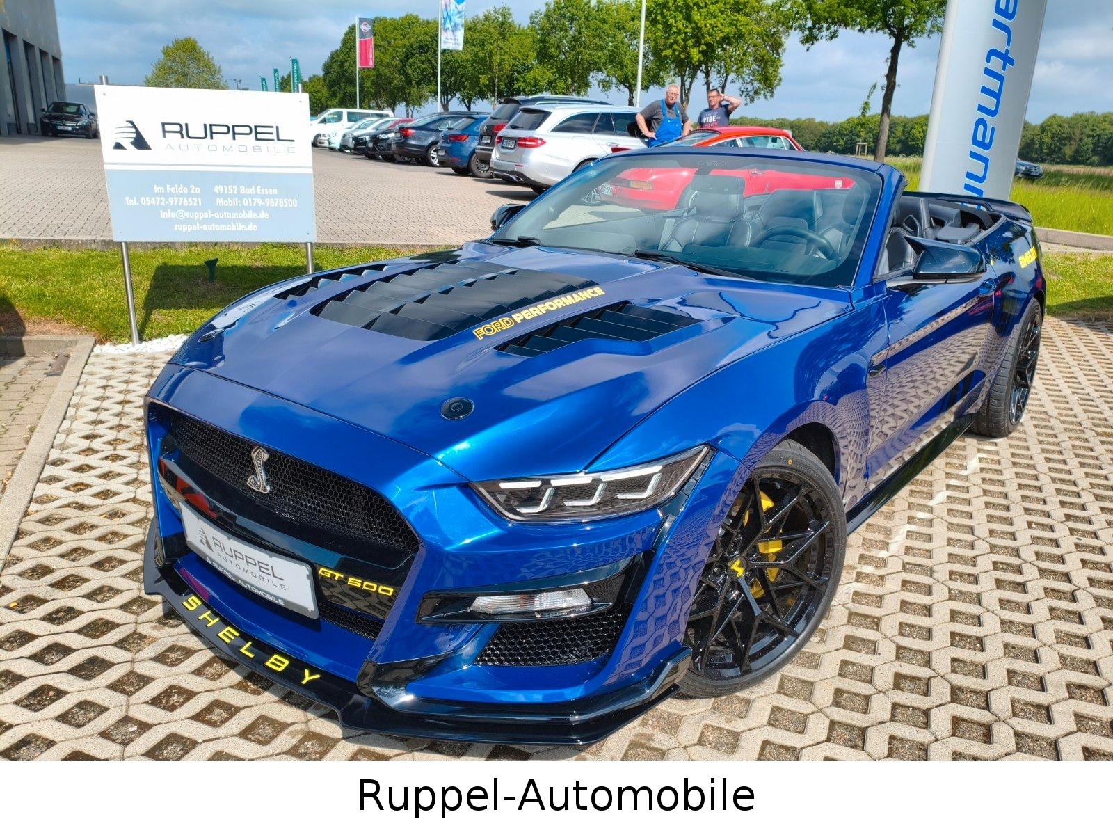Ford Mustang 5.0 GT Cabrio GT500 SHELBY NAVI 20"