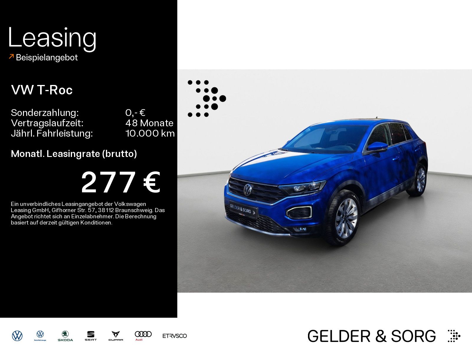 Volkswagen T-Roc 1.5 TSI Sport AHK*LED*DAB+*ACC