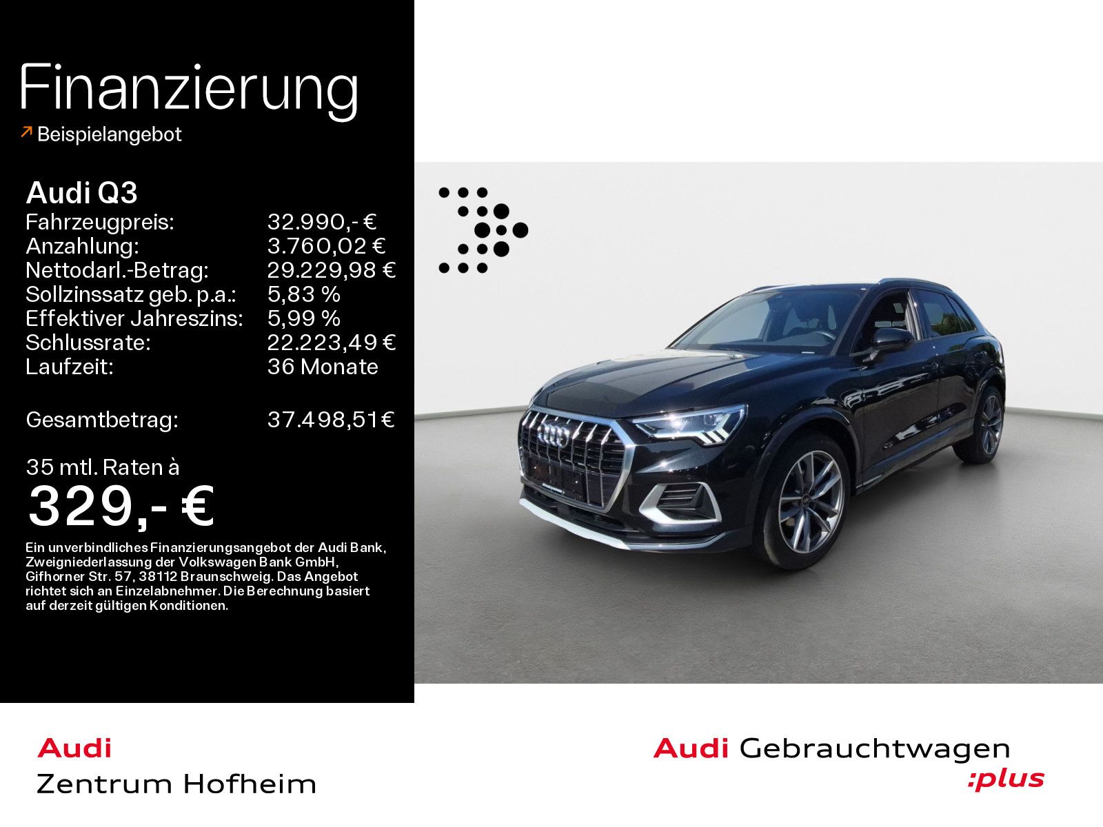 Audi Q3 advanced 35 TDI qu S tr.*Standh*AHK*Navi*Kame foto 1