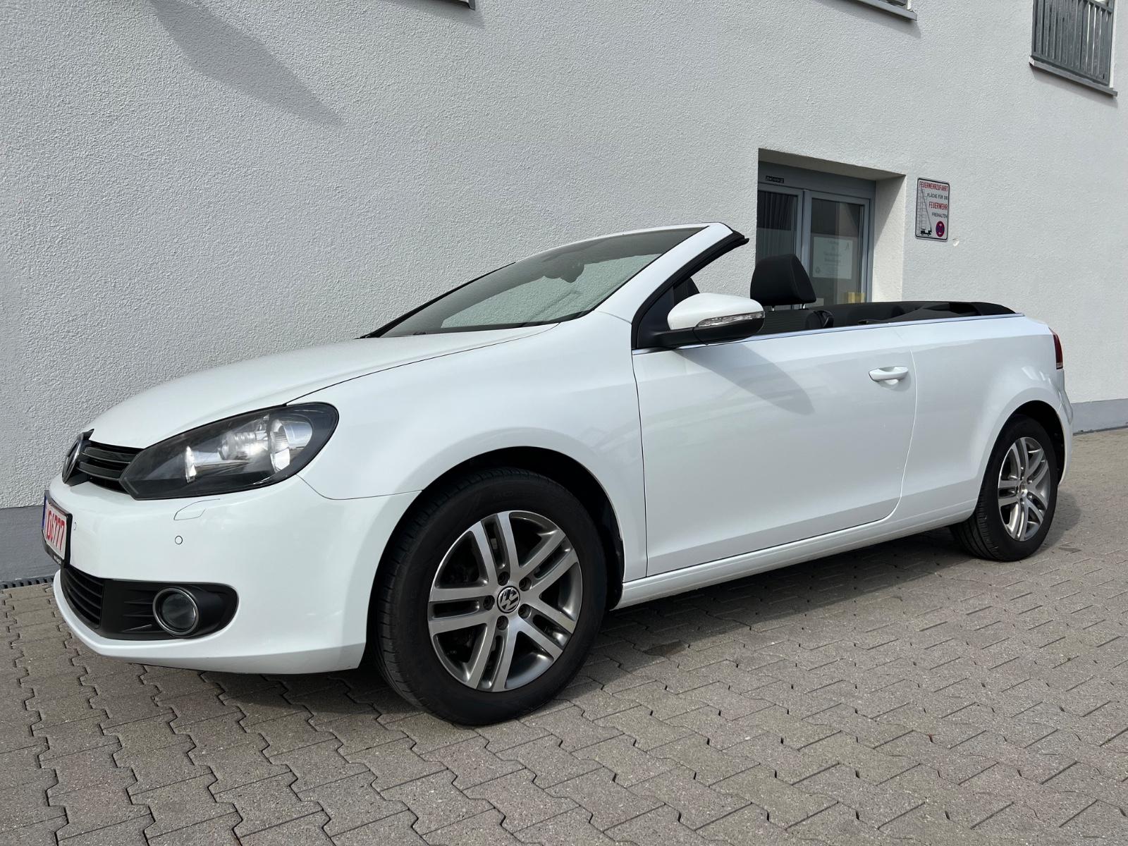 Volkswagen GolfVI Cabriolet SHZ Tempomat PDC vo+hi TÜV10/27