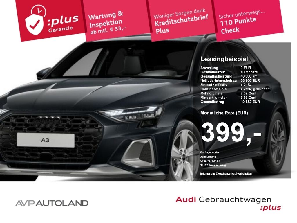 A3 allstreet 40 TFSI e S tronic S line | LED |