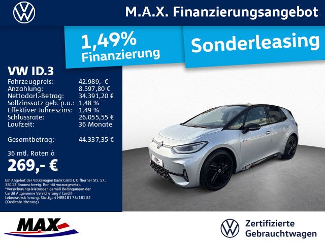 ID.3 GTX +IQ.LIGHT+ACC+PANO+HUD+NAVI+KAMERA+H&K+