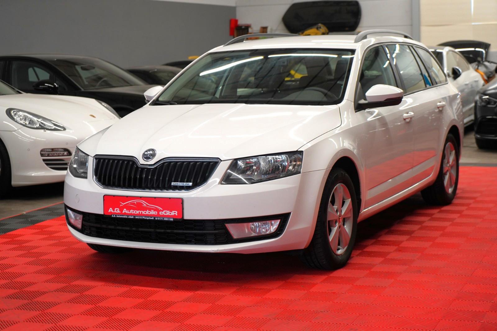 Skoda Octavia 1.6 TDI Combi Greenline 1.Hand*8Fach*