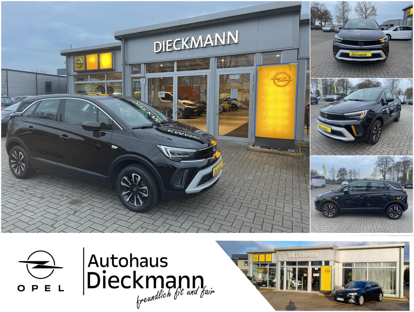 Opel Crossland Elegance Navi AHK SHZ RFK LED LM Allwe