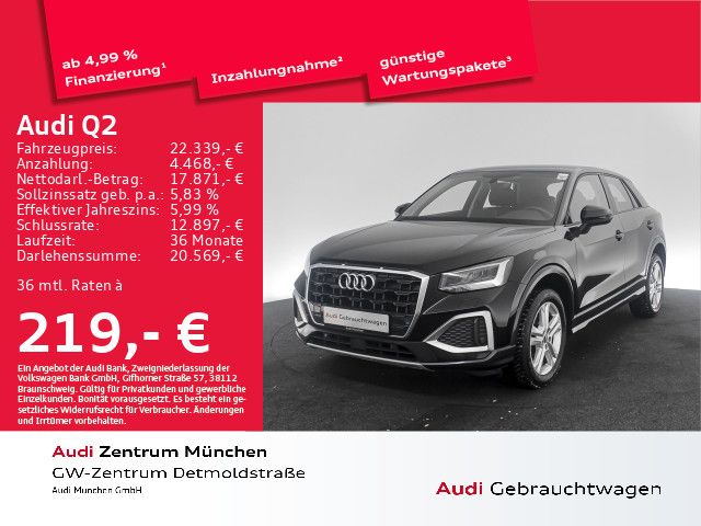 Audi Q2 30 TFSI advanced ACC/PDC/Navi+