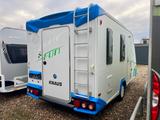 Knaus Sport + Fun 480 QL Motorradtransport Bett Vorzel - Knaus Sport fun