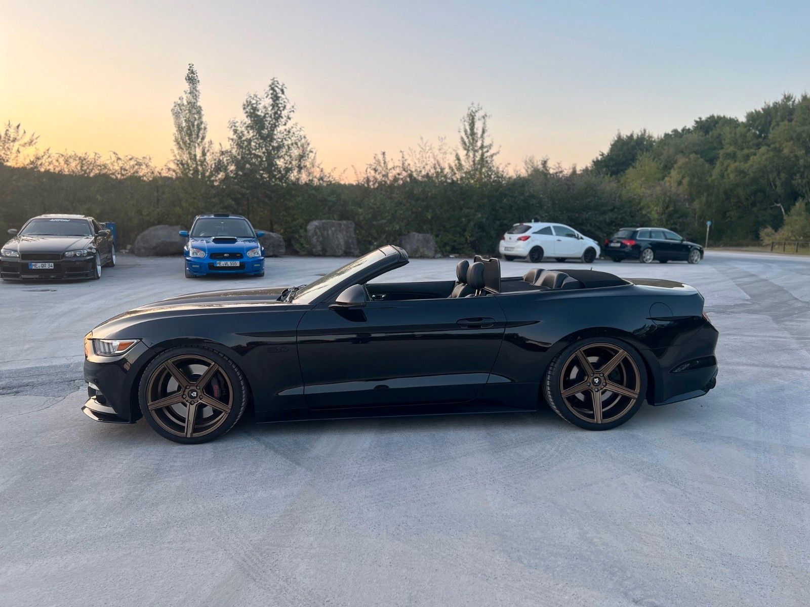 Fahrzeugabbildung Ford Mustang GT Cabrio V8-Neuwertig-20Zoll-FOX-Deutsc