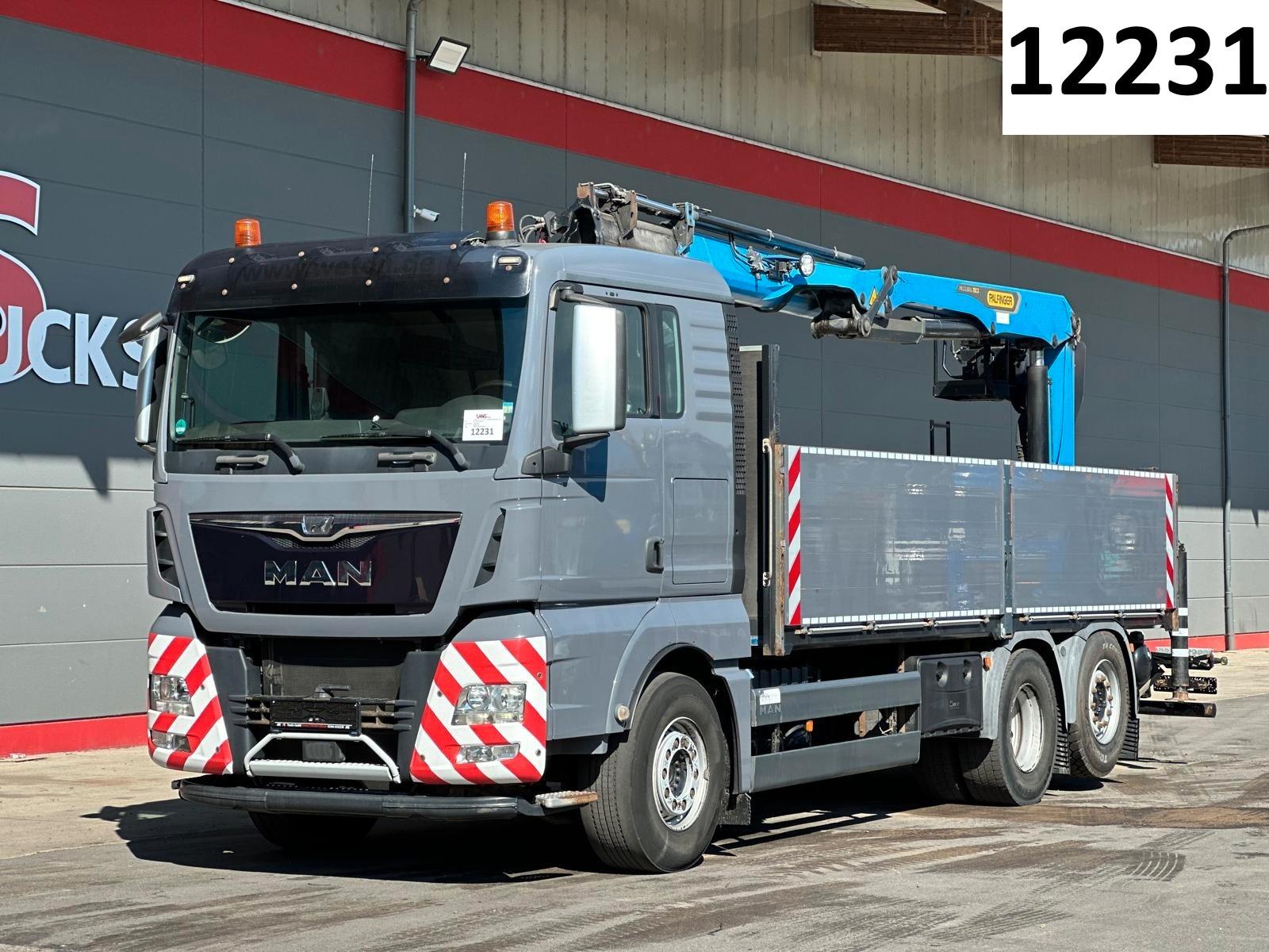 MAN TGX 26.520 Baustoffpritsche PALFINGER