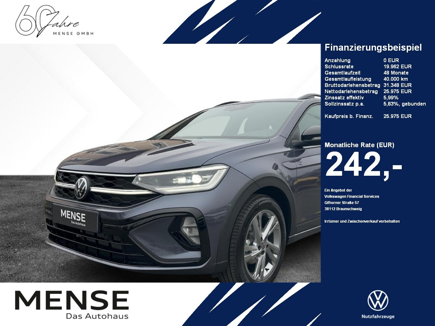 Volkswagen Taigo 1.5 TSI DSG R-Line |Matrix|VirtualCP|Sport