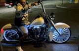 Harley-Davidson Softail  21 Chicano 24 Karat 