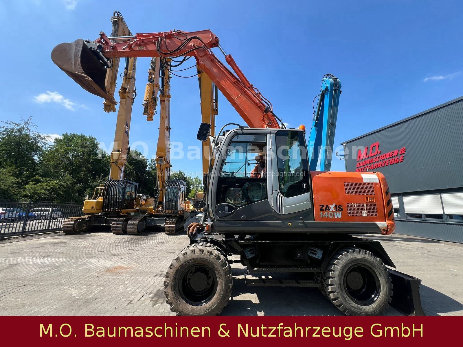Fahrzeugabbildung Hitachi Zaxis 140 W - 3