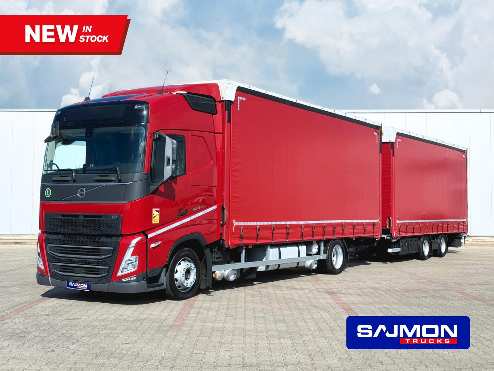 Volvo FH 420 JUMBO 120M3  2x775 38 palett SALON PL