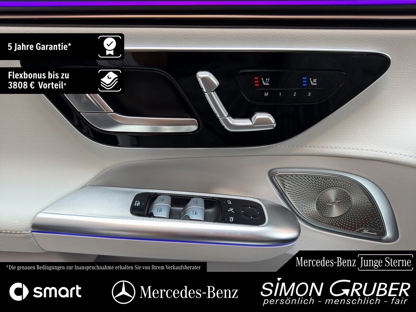 Fahrzeugabbildung Mercedes-Benz EQE 43 4M AMG Massage Sitzklima Pano AHK Mod 25