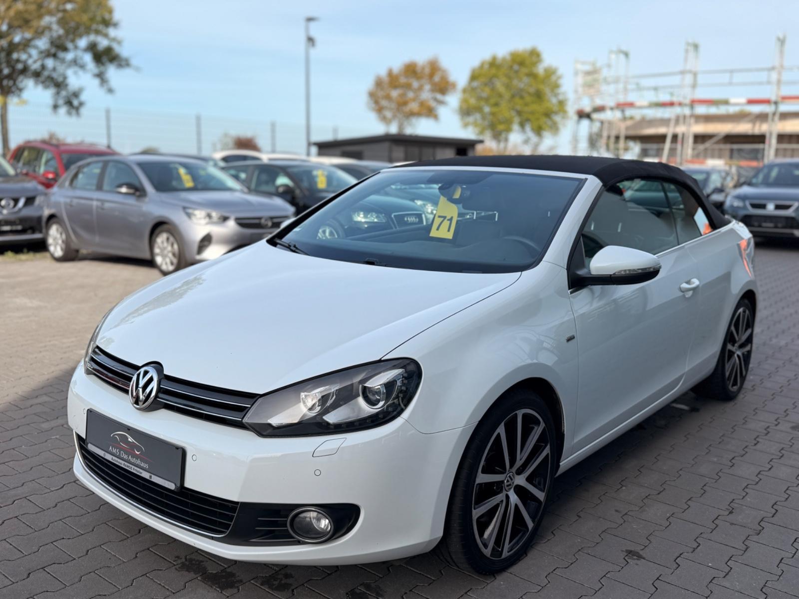 Volkswagen Golf VI Cabriolet Cup 1.4 TSI DSG Xenon 2. Hand