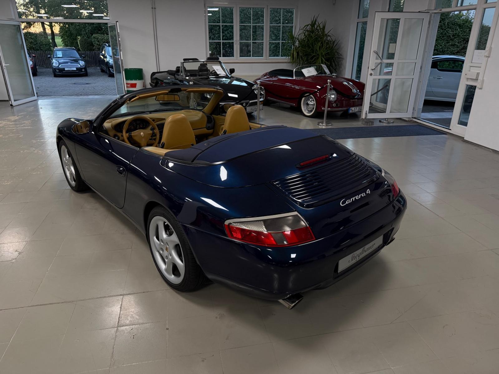 PORSCHE 911 996 CARRERA 4 CABRIOLET 3.4 300ch TIPTRONIC S - CUIR - SIÈGES CHAUFFANTS - GPS - HISTORIQUE PORSCHE