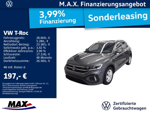 T-Roc 1.5 TSI DSG R-LINE LED+AHK+NAV+ACC+PDC+