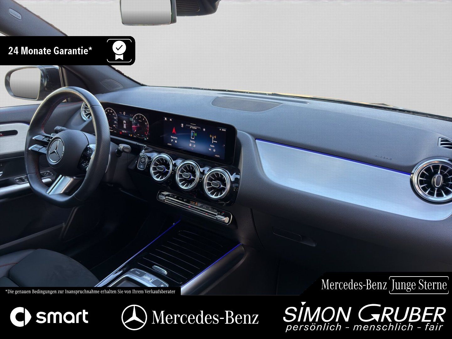 Fahrzeugabbildung Mercedes-Benz GLA 200 AMG Night Pano Fahrassist KeyGo Ambiente