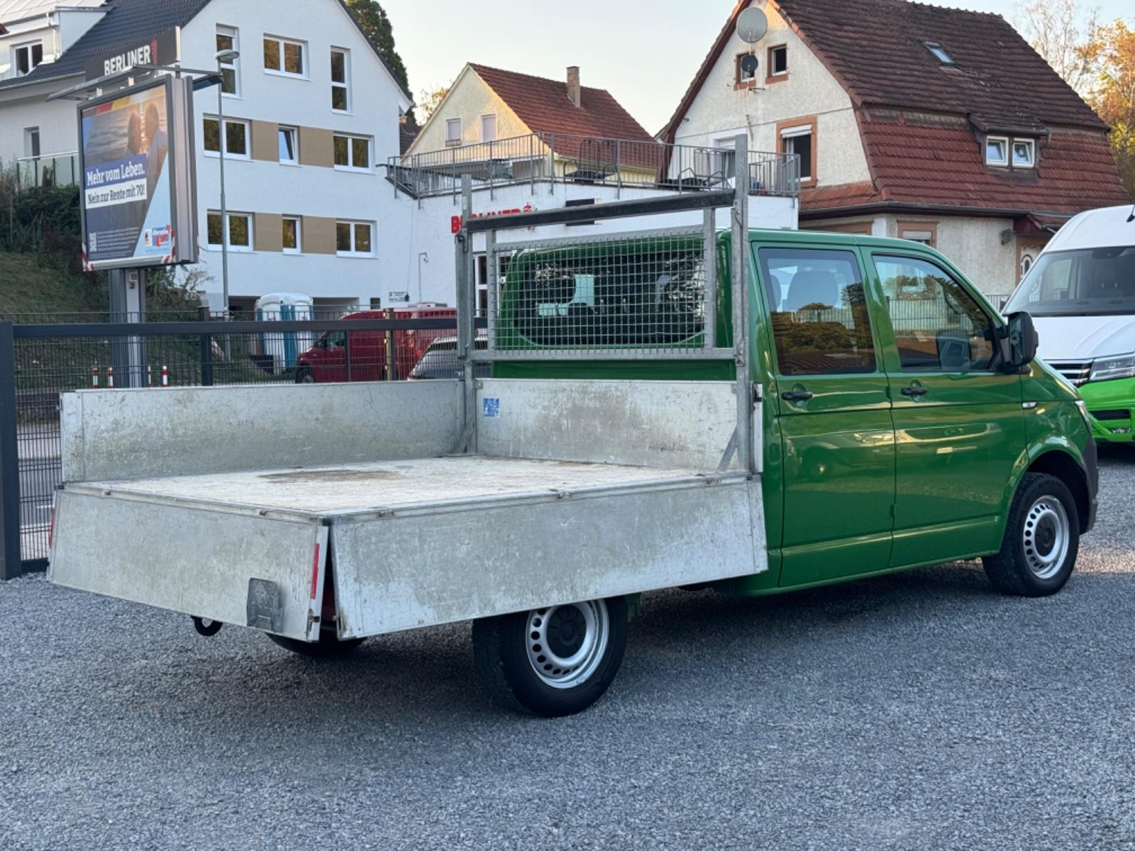 Volkswagen T6 PRITSCHE DoKa Lang KLIMA AHK-2.500KG 1.HAND
