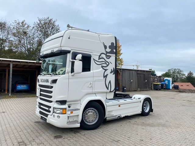 Scania R520 V8*Retarder*TOPLINE*Vollspoiler*STANDKLIMA