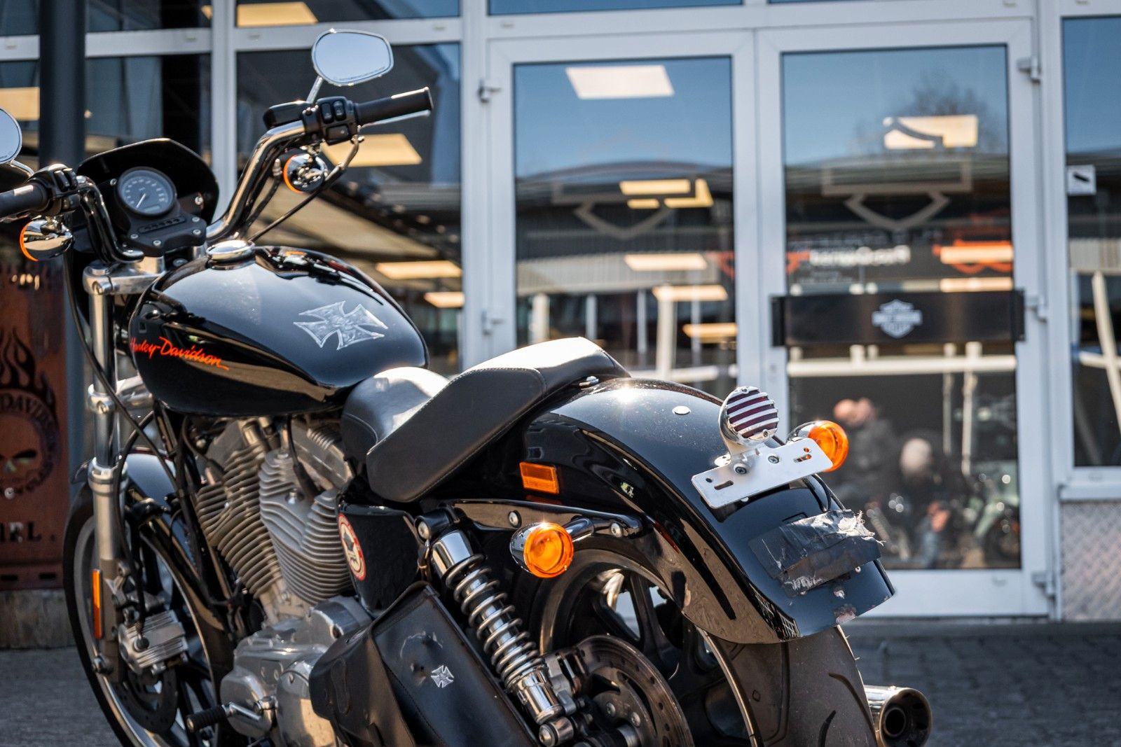 Fahrzeugabbildung Harley-Davidson XL883L SUPERLOW SPORTSTER - A2 TAUGLICH - FALCON