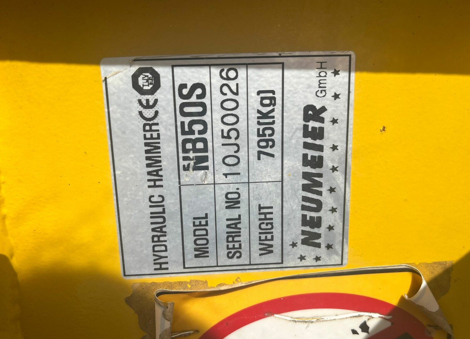 Fahrzeugabbildung Liebherr Neumeier NB50S / Lehnhof aufnahme Abbruch Hammer