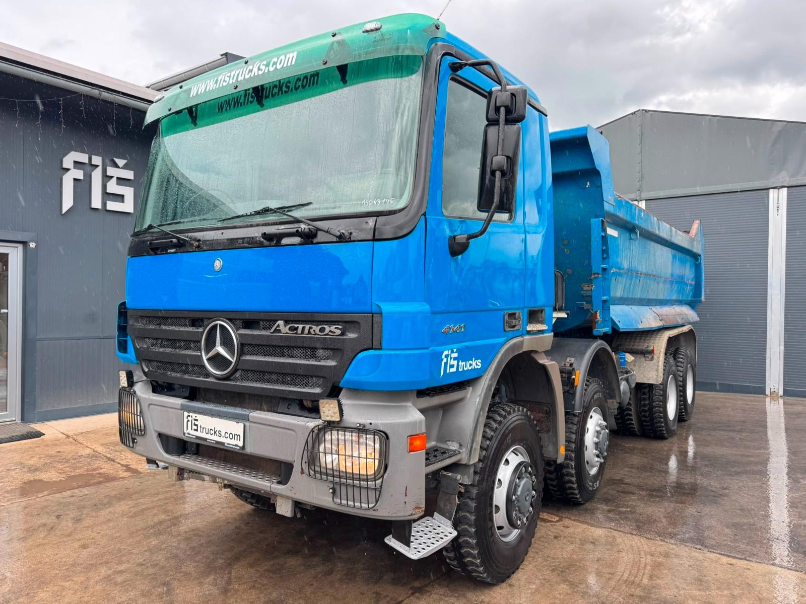 Mercedes-Benz ACTROS 4141 K 8x8 meiller mulda tipper