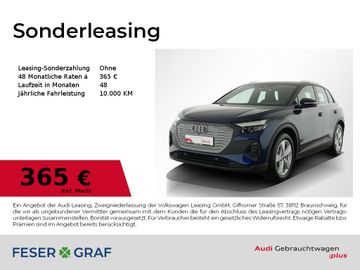 Audi Leasingangebot: Audi Q4 45 e-tron LED/Klima+Komfort/PDC/SHZ/19 Zoll