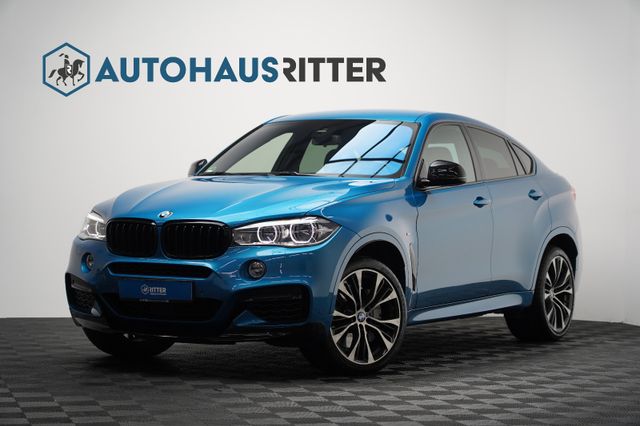 BMW X6 M50d H&amp;K LED Memory AHK Kamera ACC Alcantara