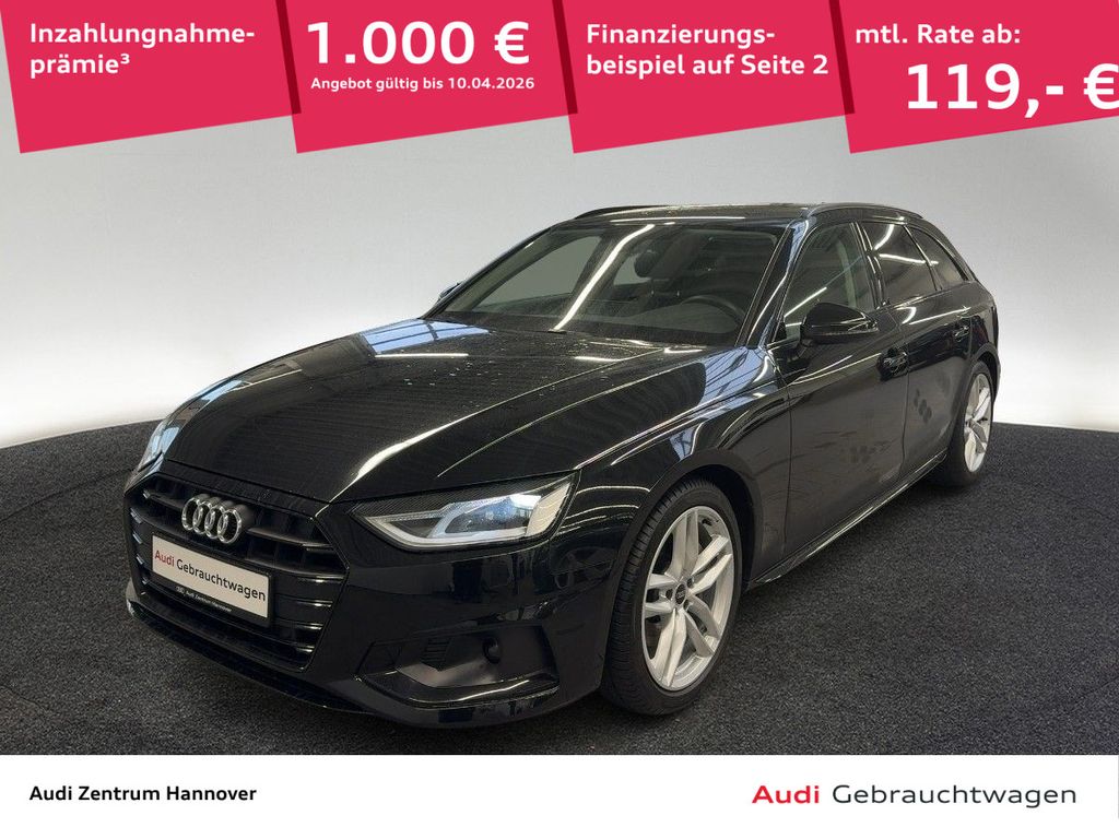 Audi A4 Avant 40 TDI advanced AHK Navi virtual LED DA