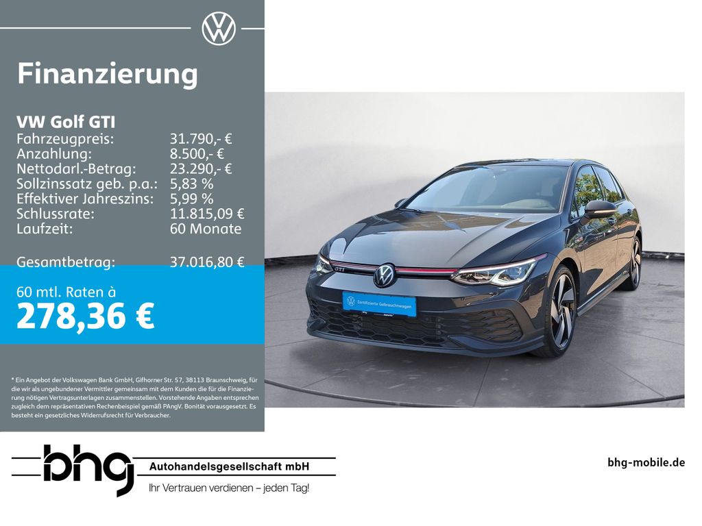 Golf GTI 2.0 TSI DSG CLUBSPORT   #PANO #LED #PAN