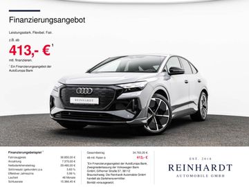 Audi Q4 E-TRON SPORTBACK 40 2x S LINE BLACK ACC/PANO