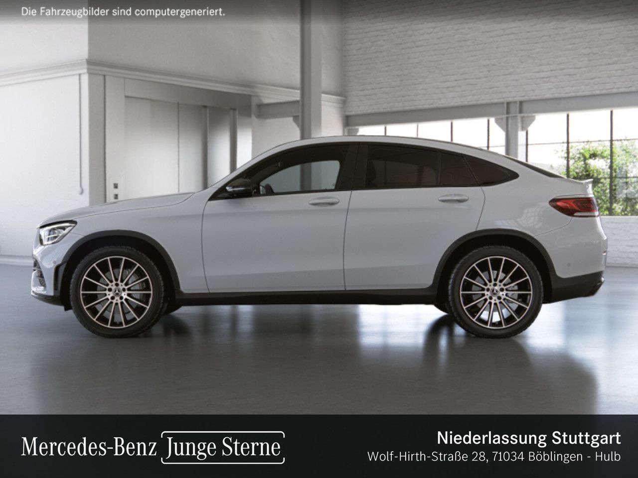 Mercedes-Benz GLC 300 d 4M Coupe AMG SD DIST BUR NIGHT 360° foto 5